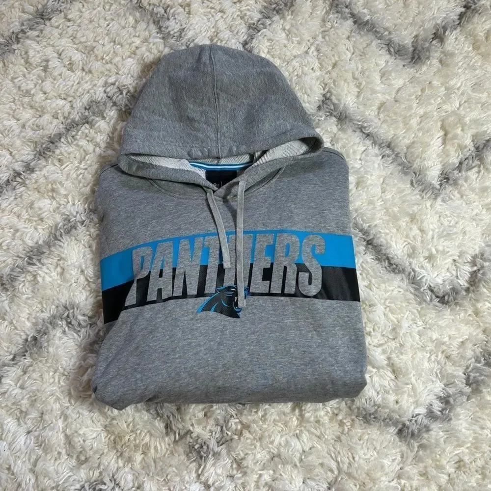 Nike Gray and Blue Hoodie